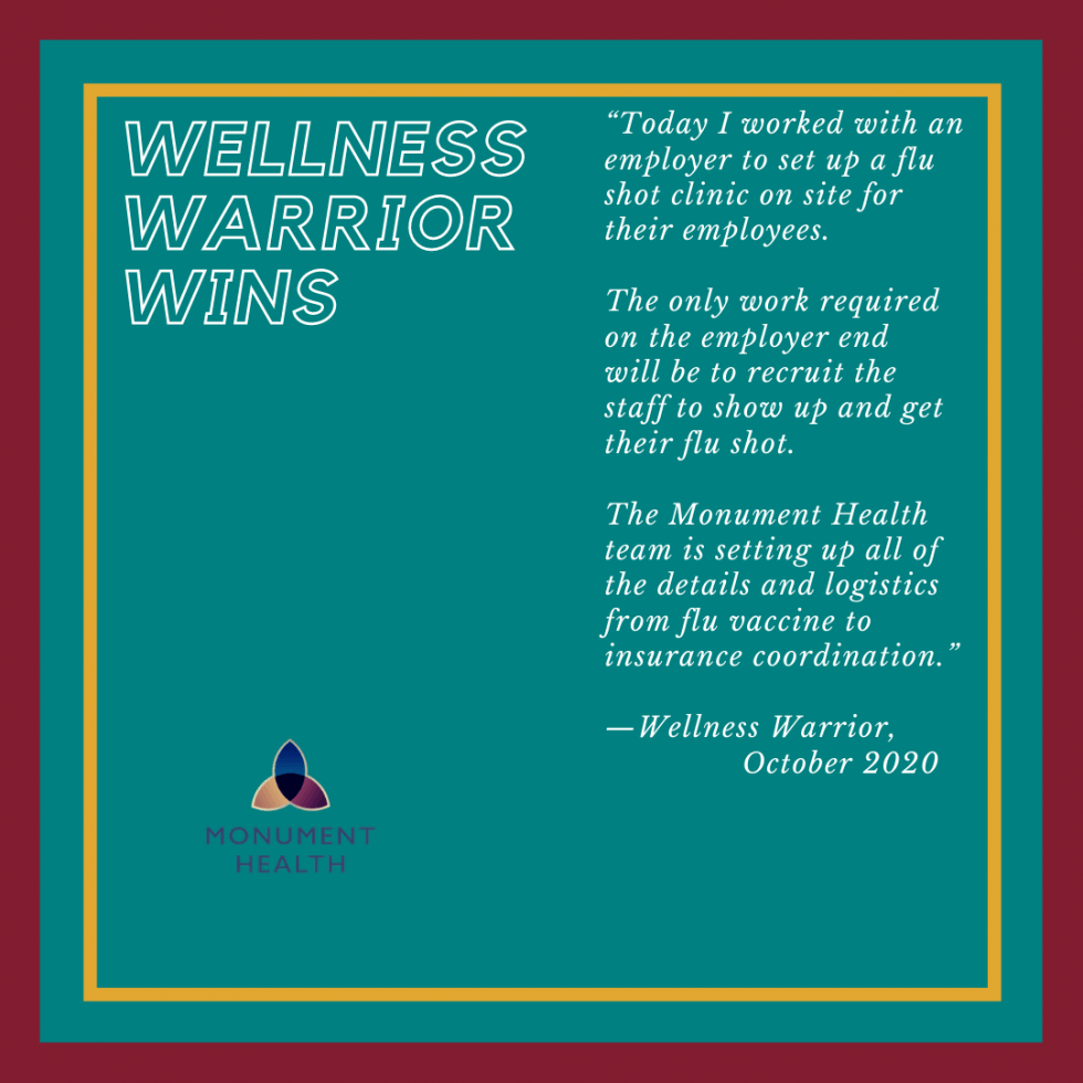 Wellness Warrior Wins Making a Difference Every Day Monument Health